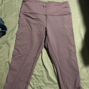 Mauve Cropped 90 Degree by Reflex Leggings